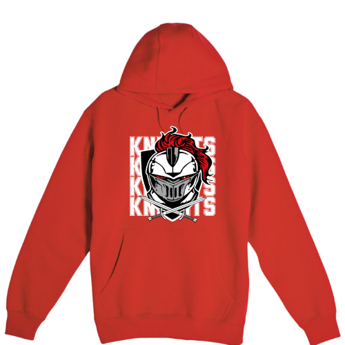 PCS Knights Repeat Logo Hoodie