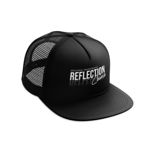 Reflection Flat Bill Trucker Hat